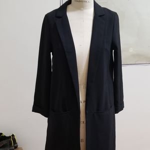 Long black jacket